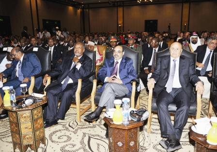 نائب رئيس الجمهورية لدى حضوره حفل تنصيب رئيس جيبوتي